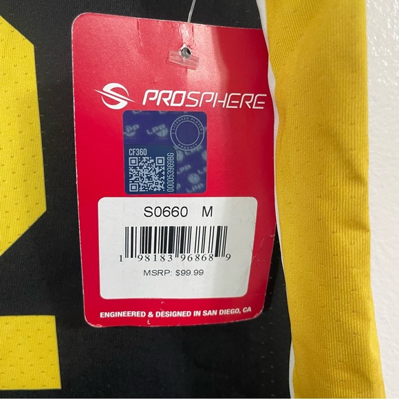 CAITLIN CLARK PROSPHERE IOWA HAWKEYES BLACK AUTHENTIC JERSEY - Picture 5 of 5